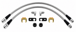 Wilwood 06-15 Civic With BBK Stainless Steel Front Brake Line Kit